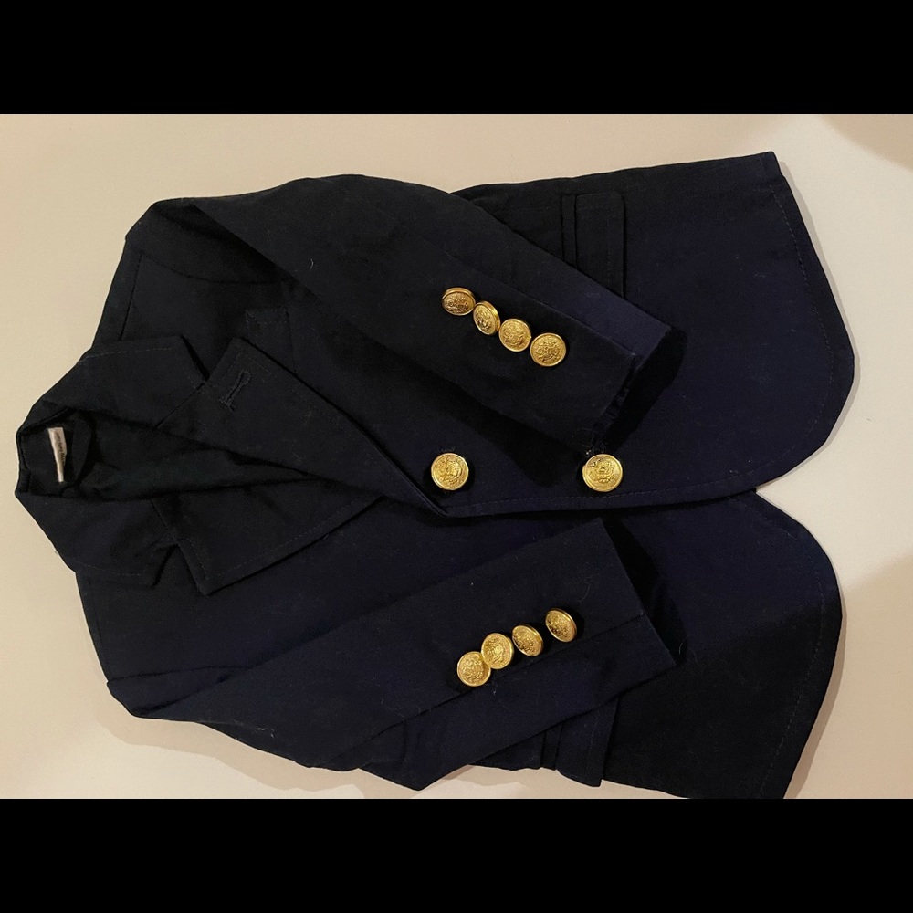 Egg By Susan Lazar Navy Blazer